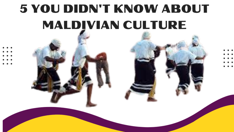 5 things you didn’t know about Maldivian culture