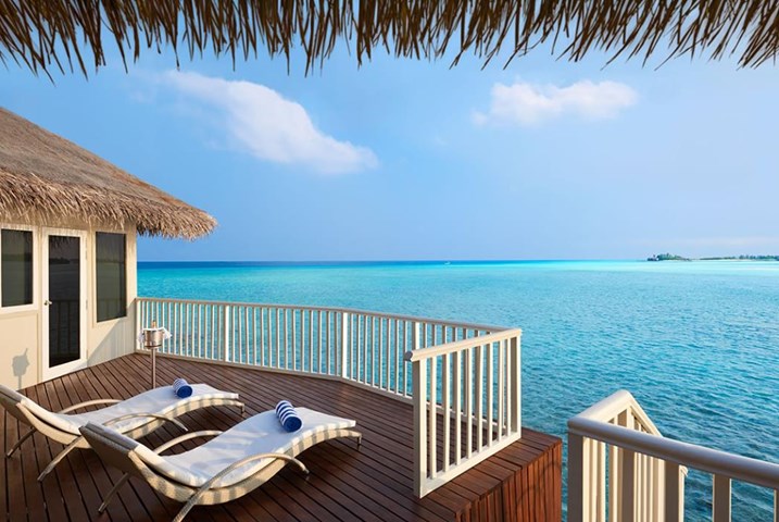 a water bungalow at cinnamon dhonveli